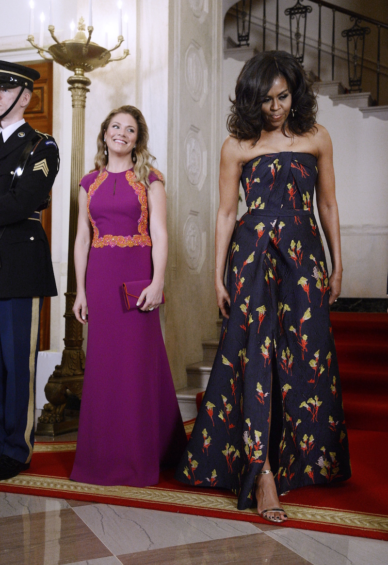 Illustration for article titled The Obamas Host the Trudeaus at Sasha and Malia's First White House State Dinner